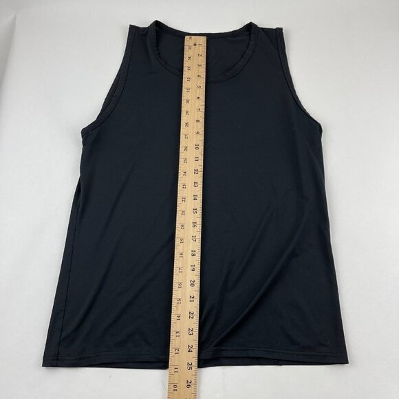 Drskin Tank Top Womens Black Sleeveless Mesh - Picture 4 of 6